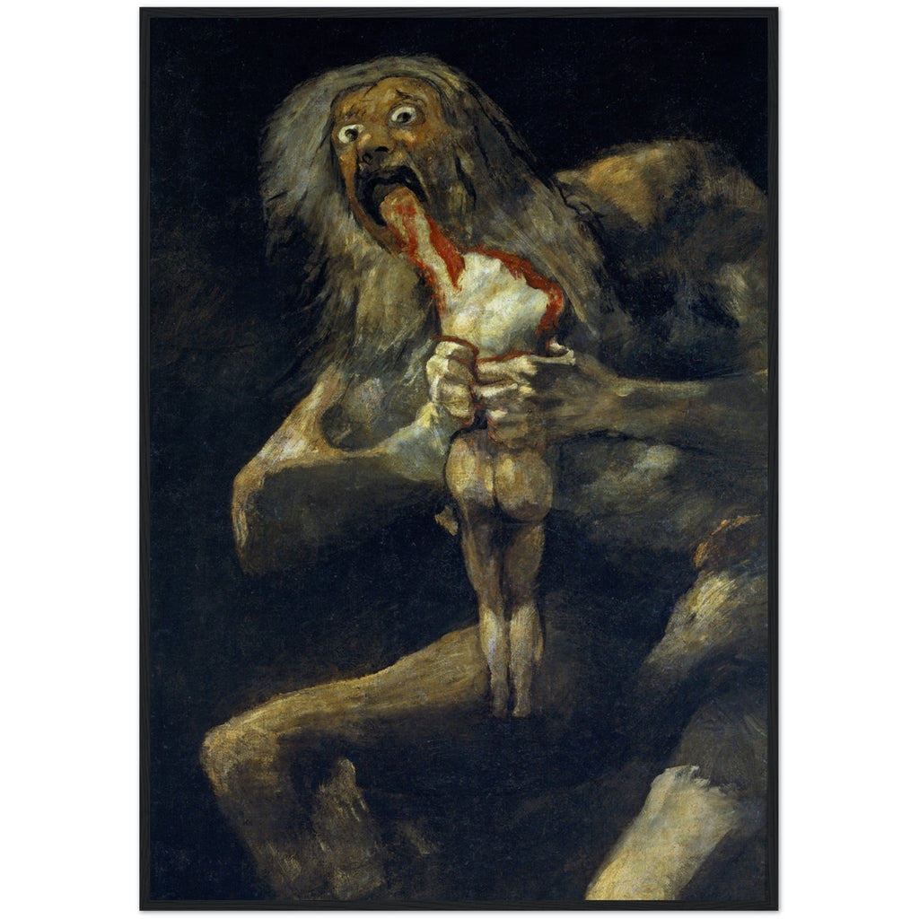 Saturn Devouring One of His Sons Print