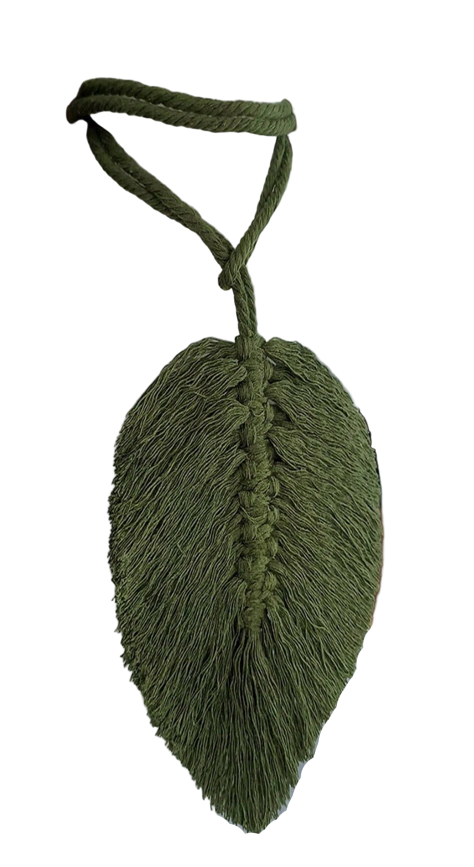 Green Leaf Curtain Holder