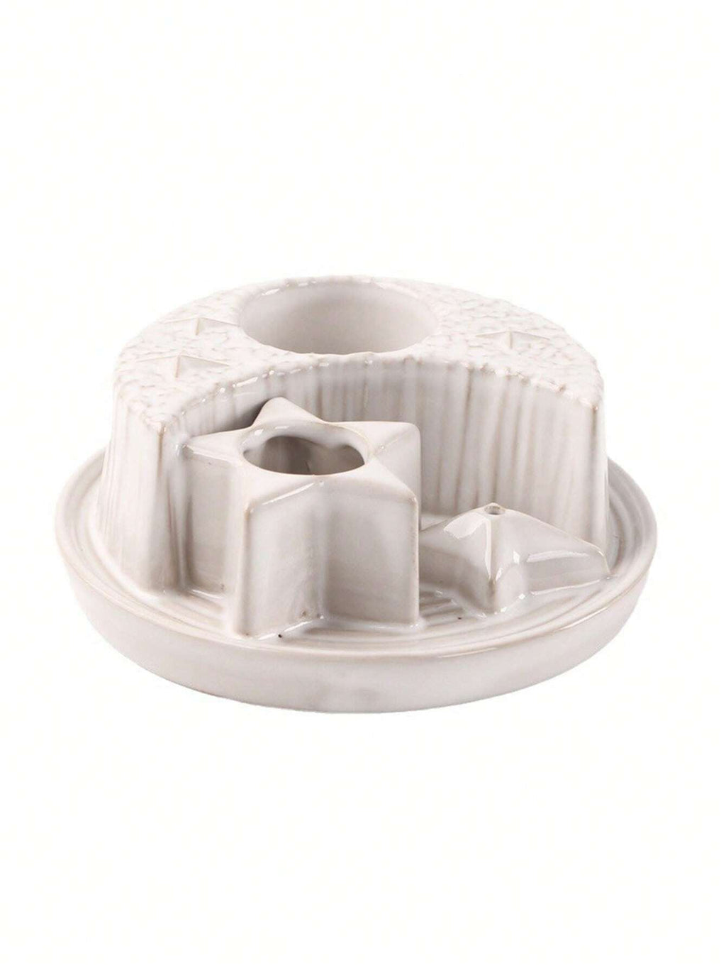 Star and Crescent 4-in-1 Ceramic Incense Burner
