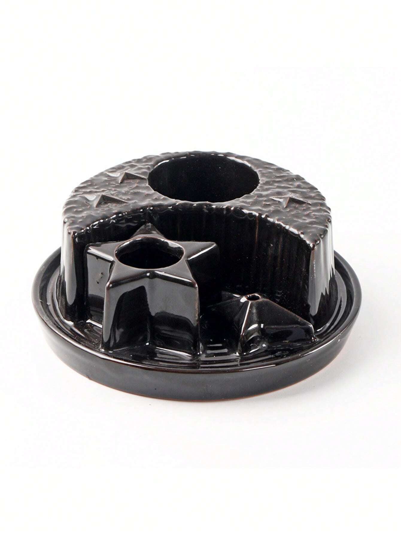 Star and Crescent 4-in-1 Ceramic Incense Burner