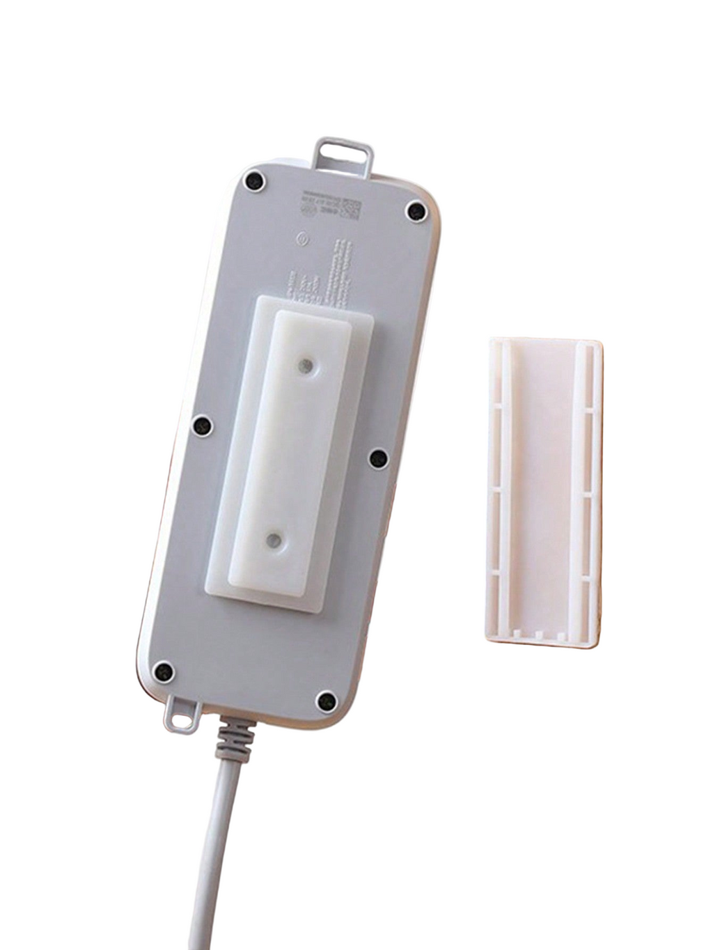 Space-Saving Wall-Mount Power Outlet Holder