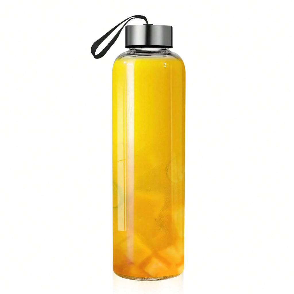 Glass Water Bottle w/ lid
