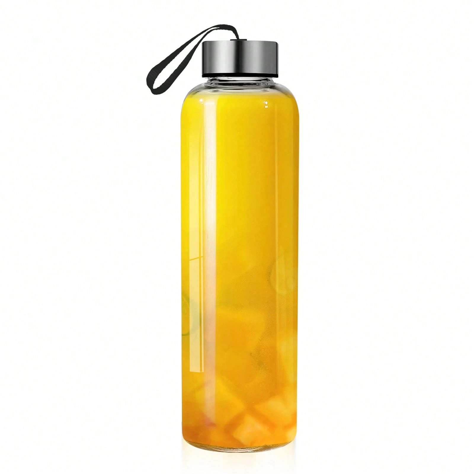 Glass Water Bottle w/ lid