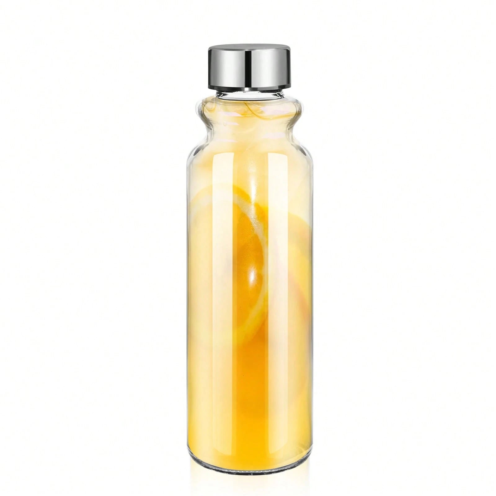 Glass Water Bottle w/ lid