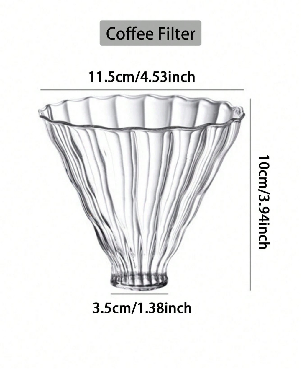 Carbon - Modular Pour Over Coffee Maker Full Kit