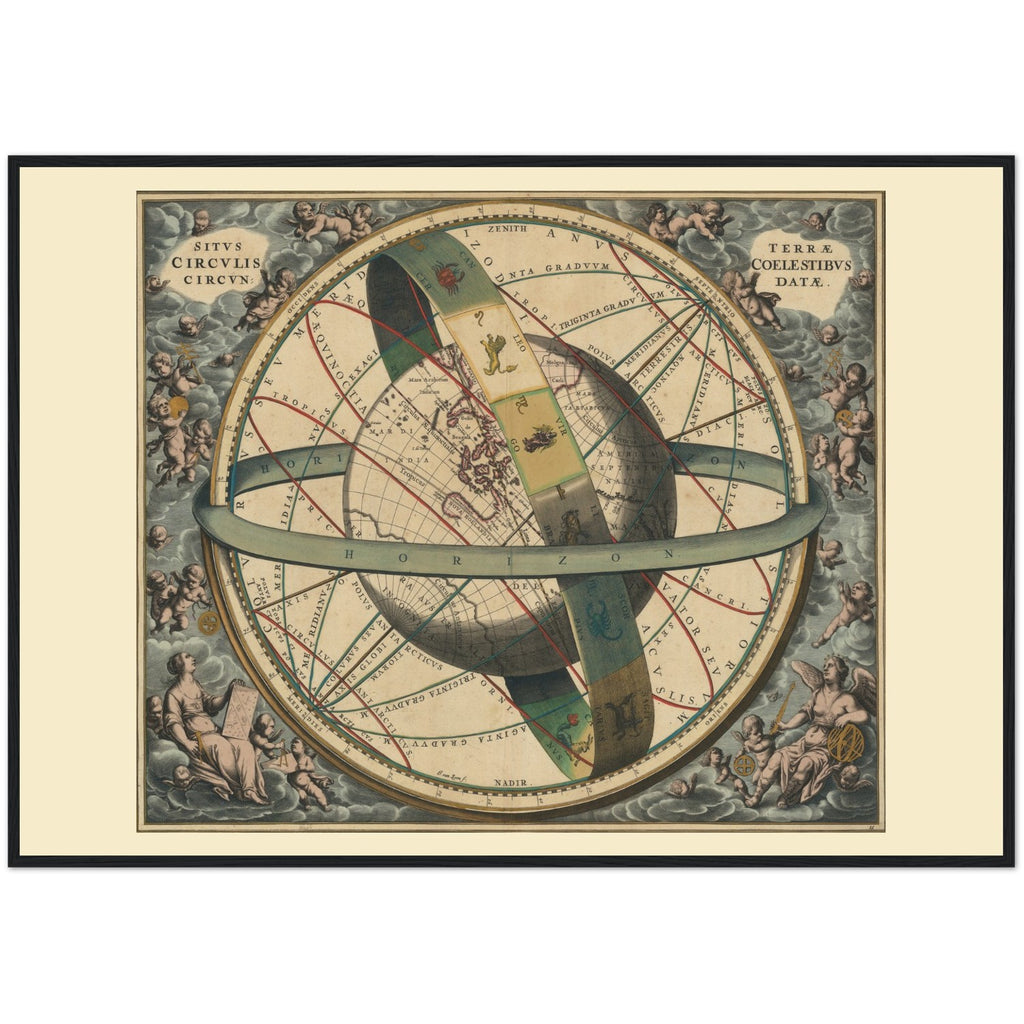 Ptolemaic View of the Universe Print