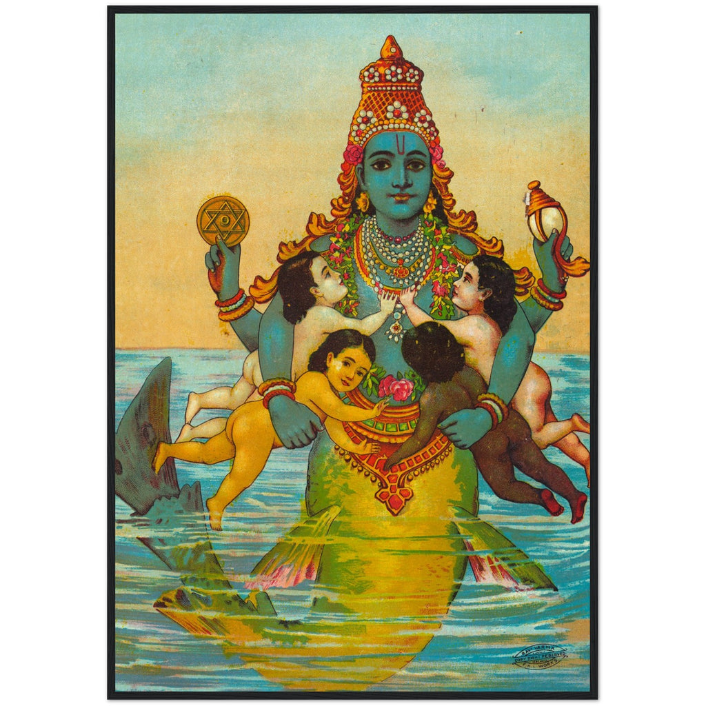 Matsya Avatar Print