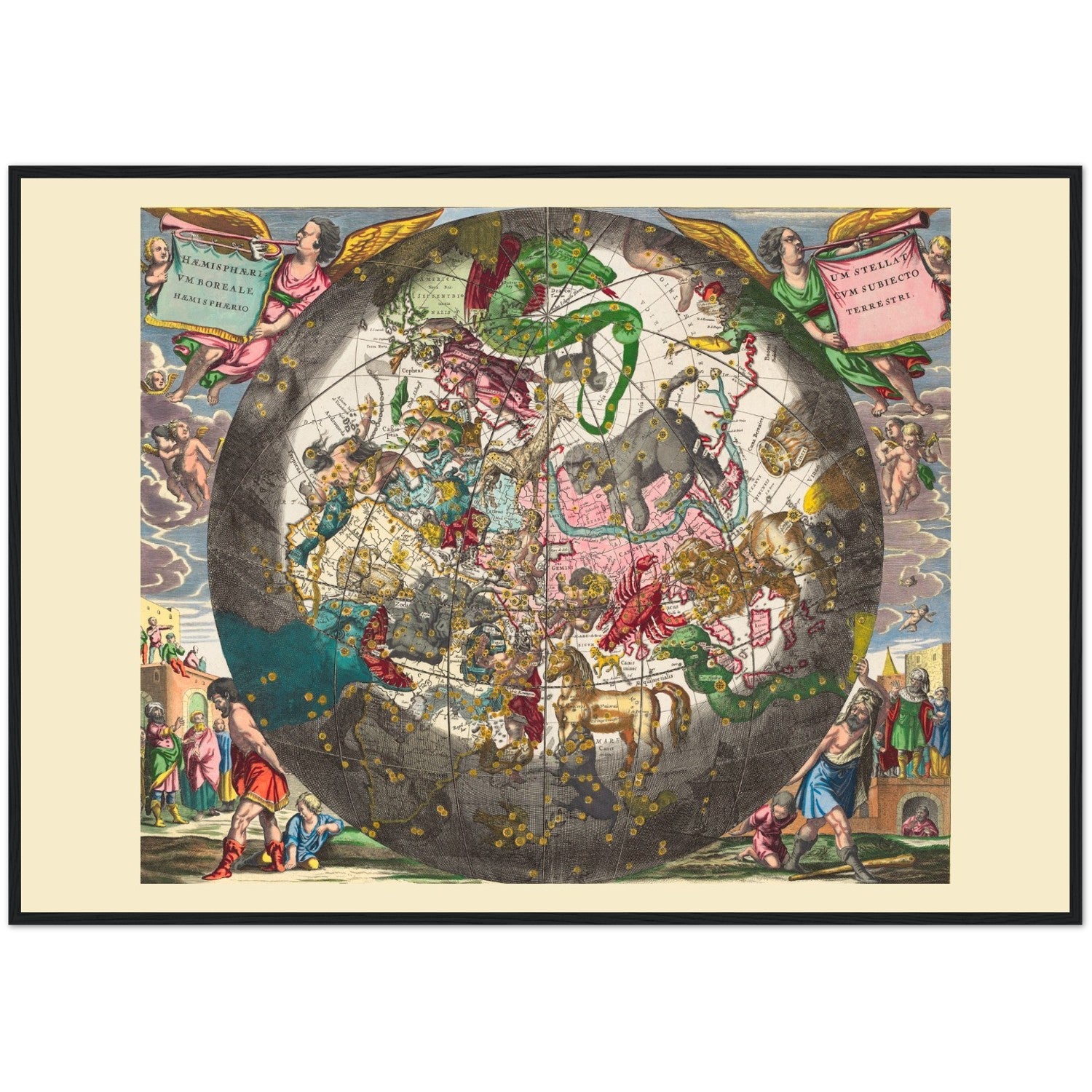 Hemisphaerium Stellatum Print