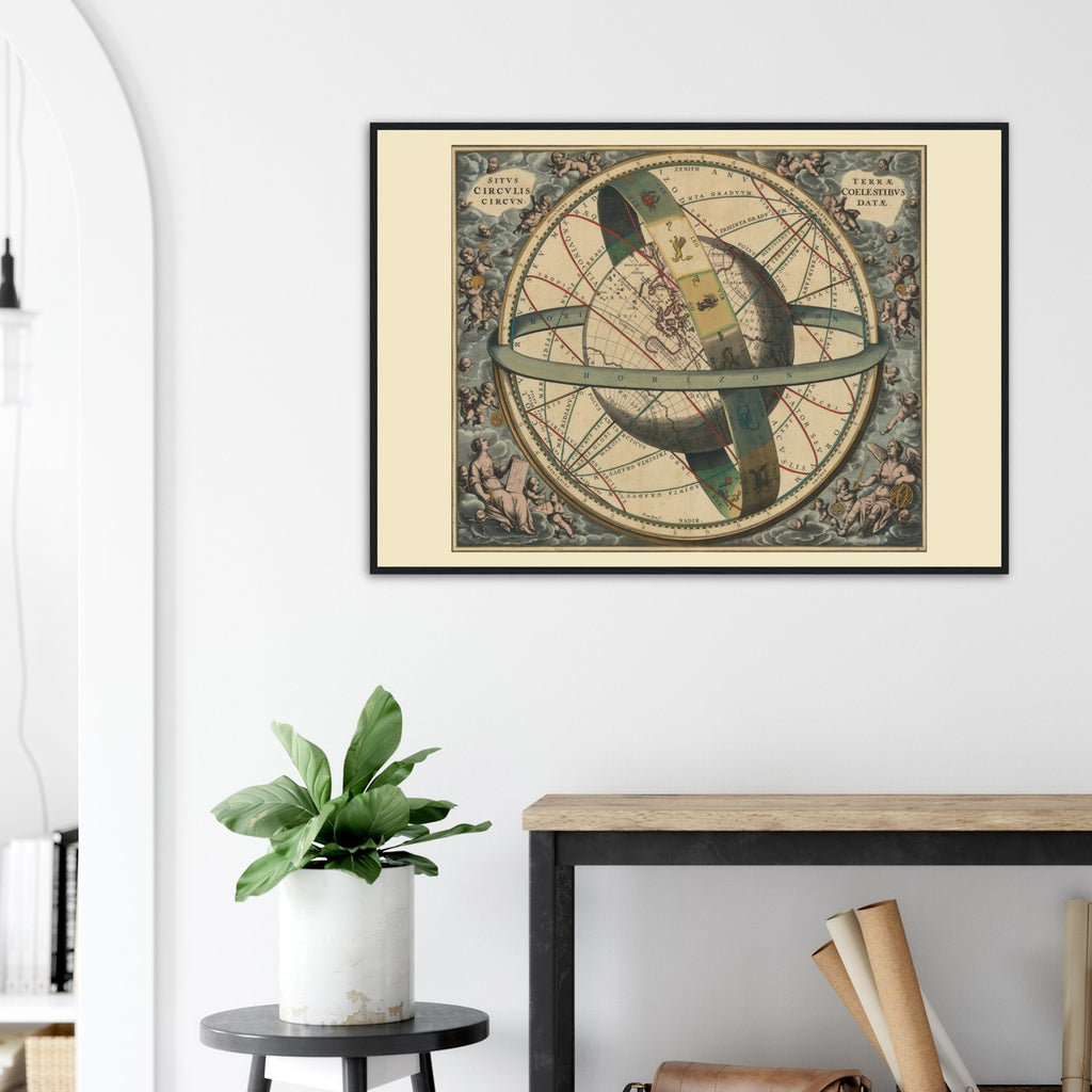 Ptolemaic View of the Universe Print