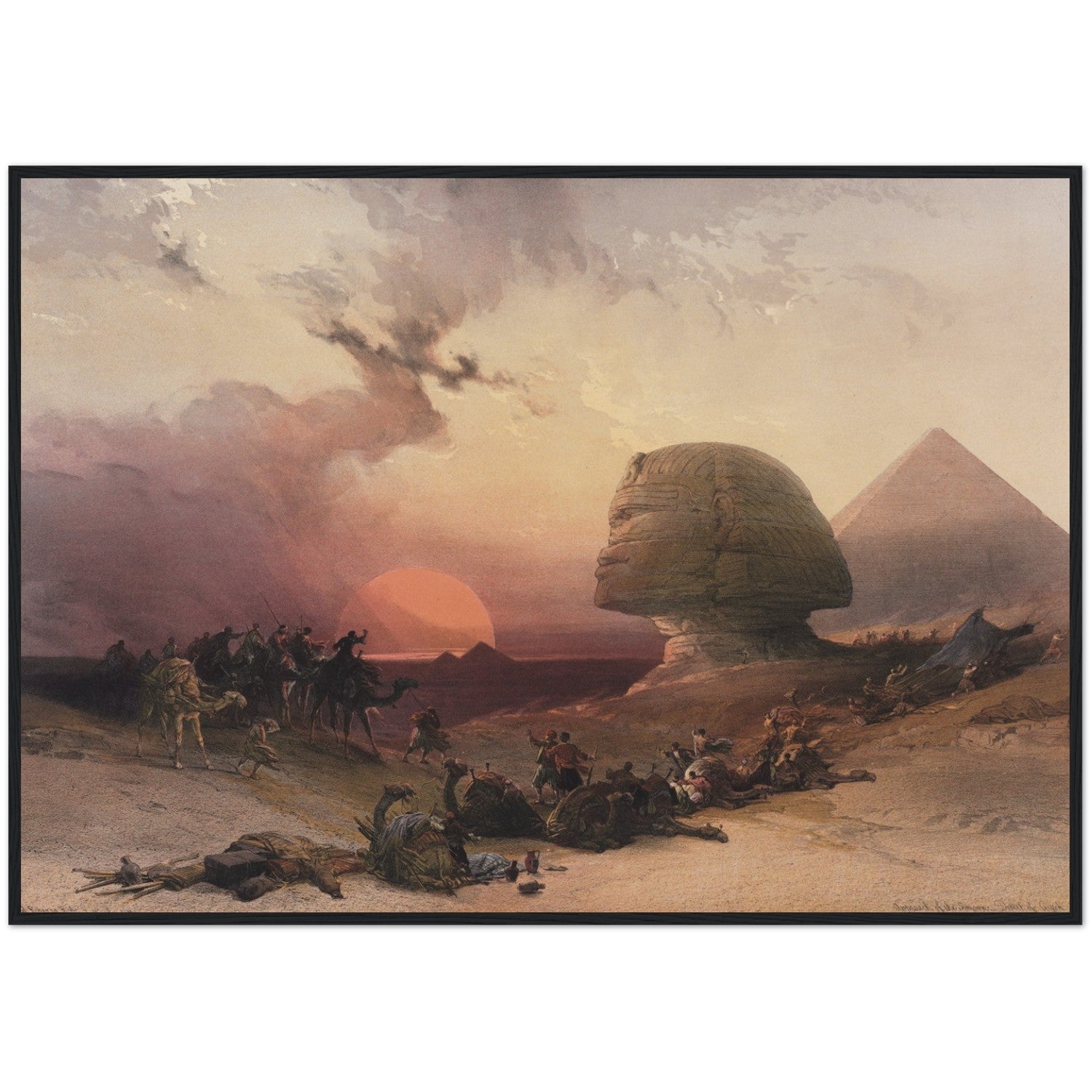 Approach of the Simoon Print