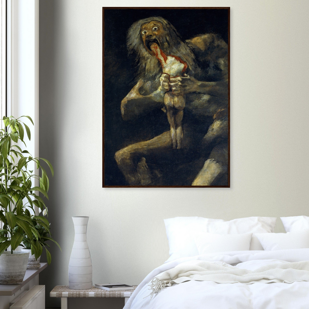 Saturn Devouring One of His Sons Print