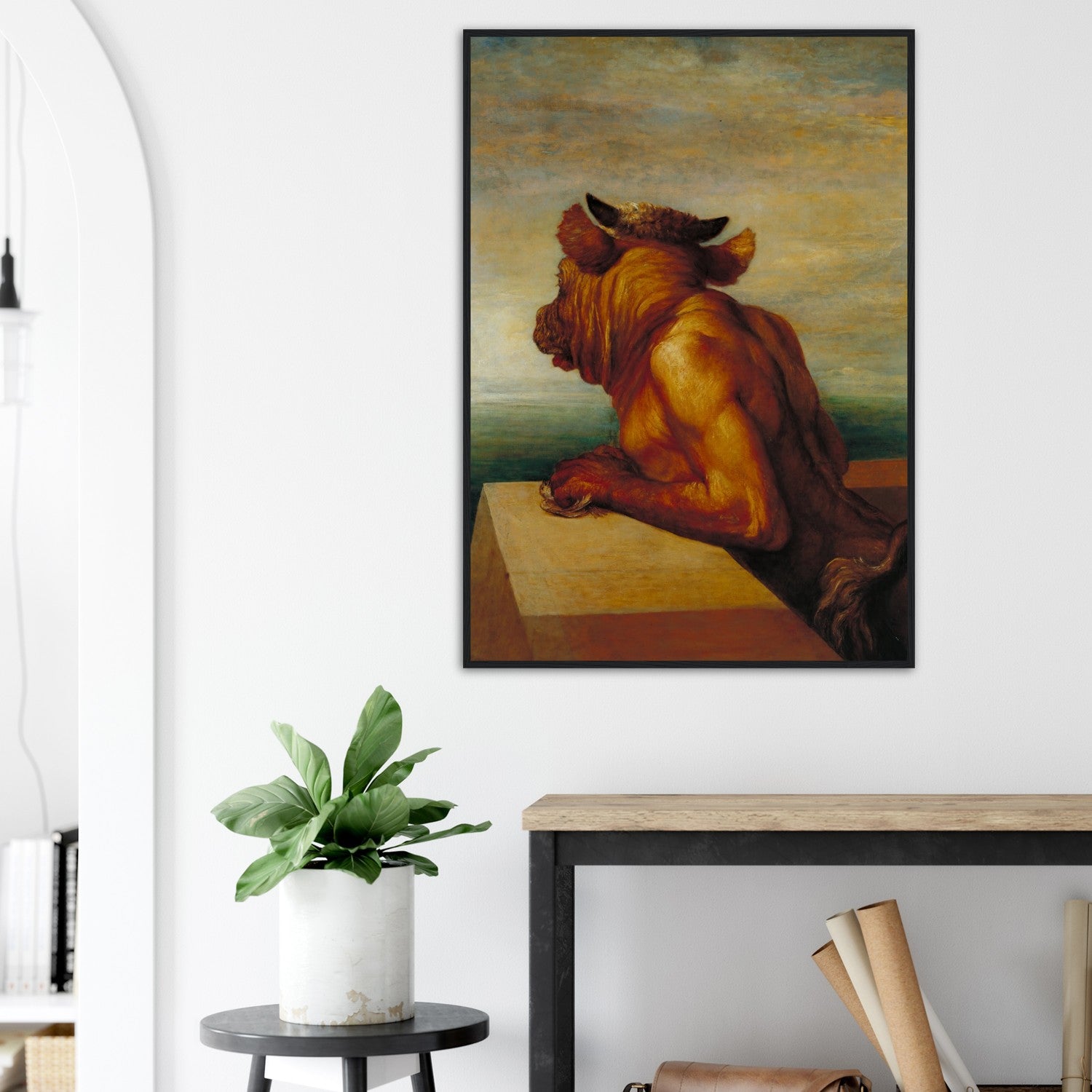 The Minotaur Print