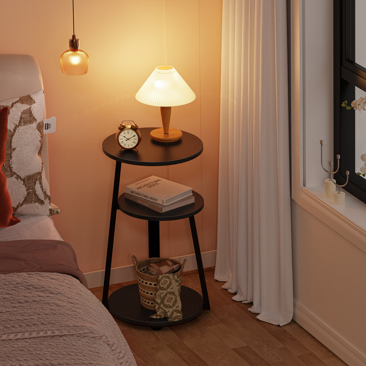 Conclave 3 Tier End Table