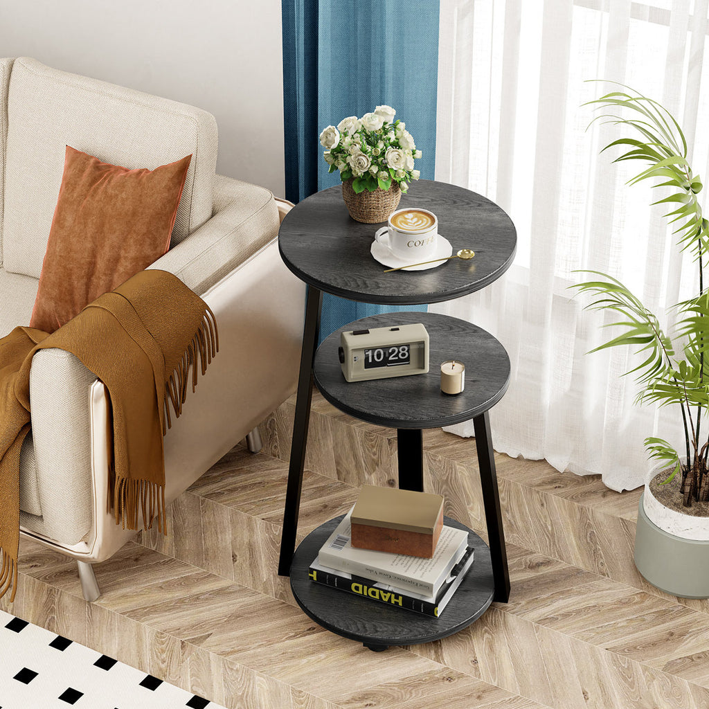 Conclave 3 Tier End Table