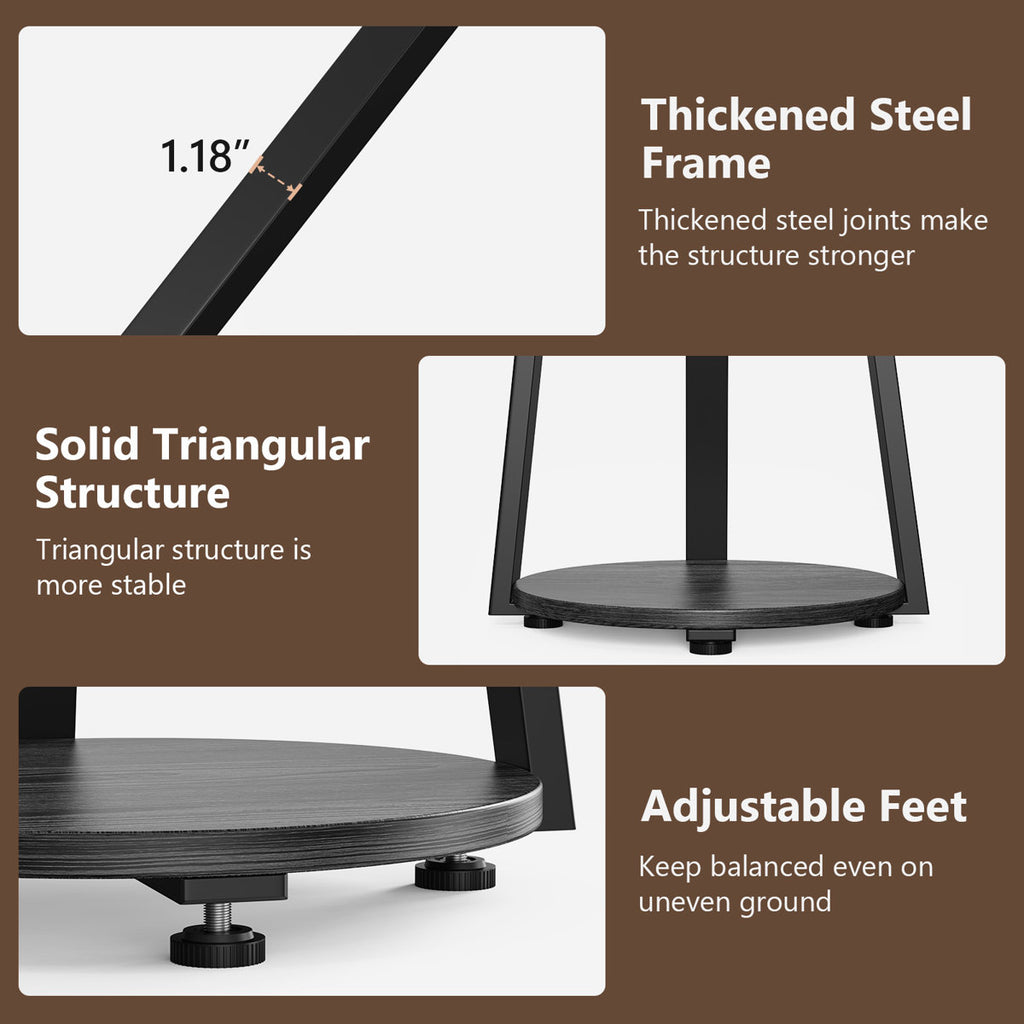 Conclave 3 Tier End Table