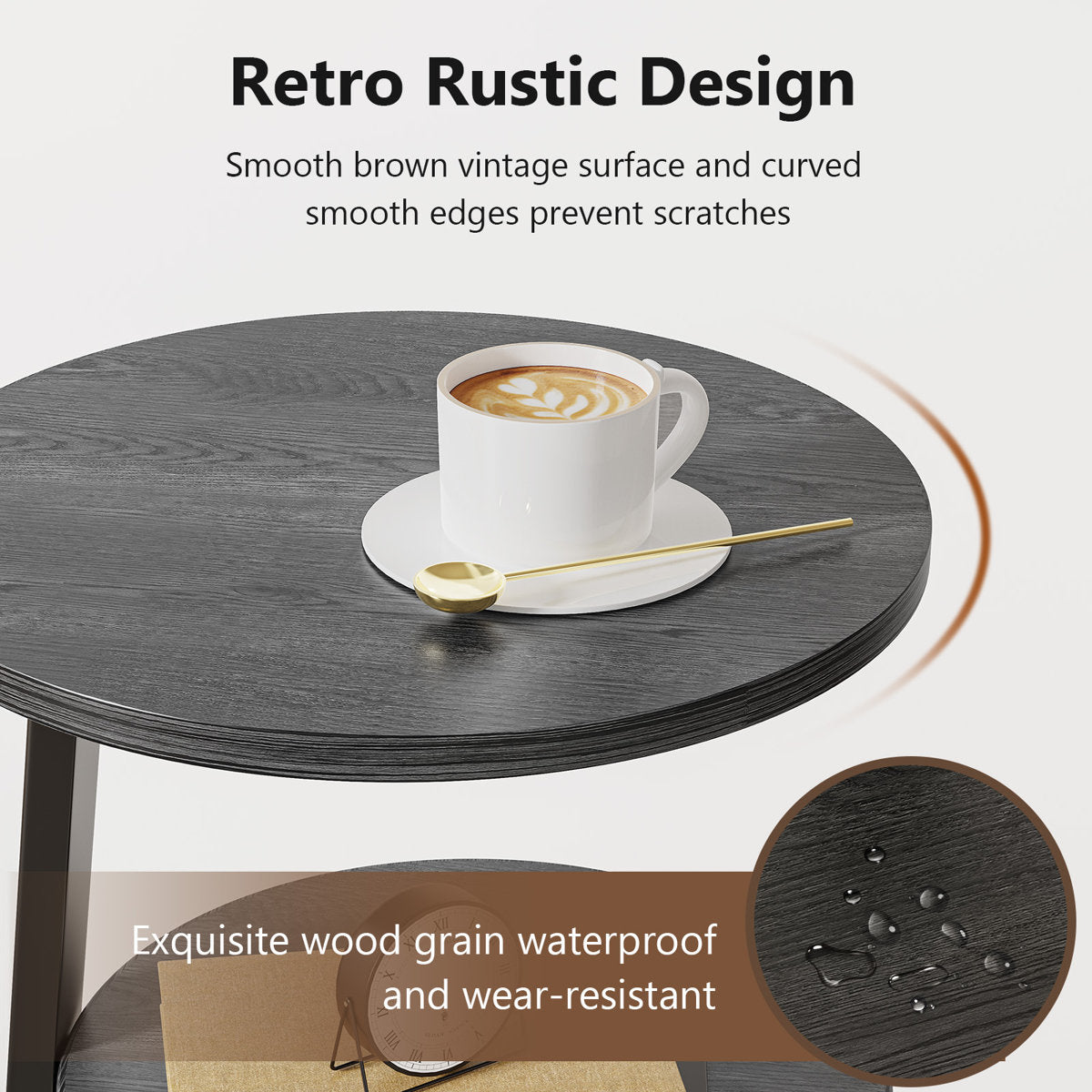 Conclave 3 Tier End Table