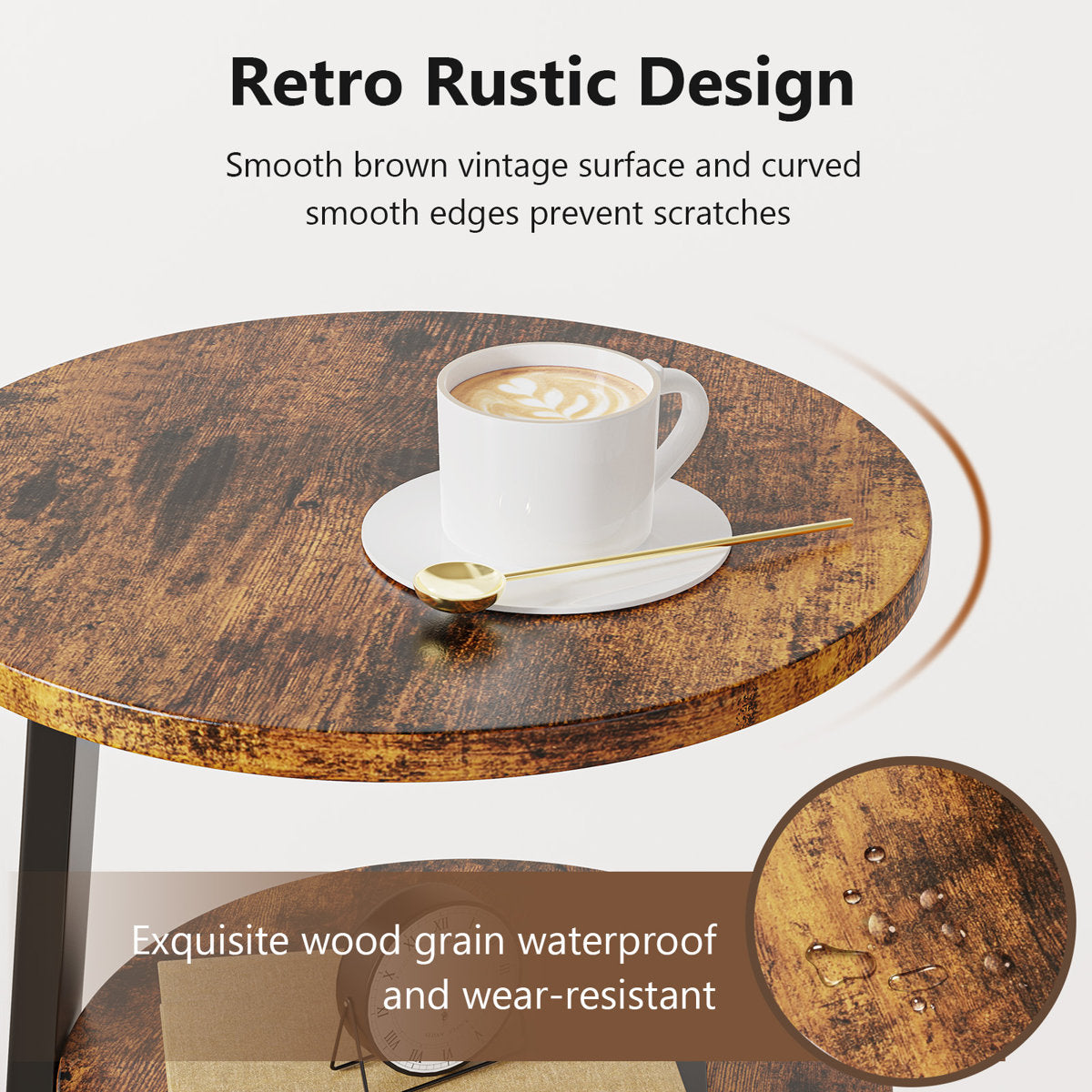 Conclave 3 Tier End Table