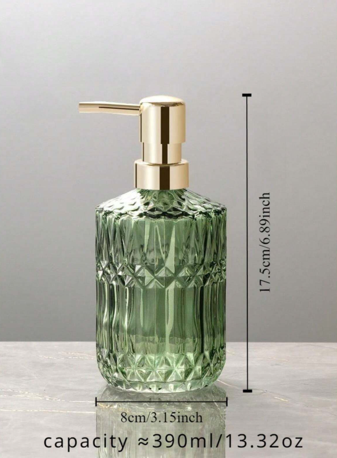 Brilliant - Glass Soap Dispenser