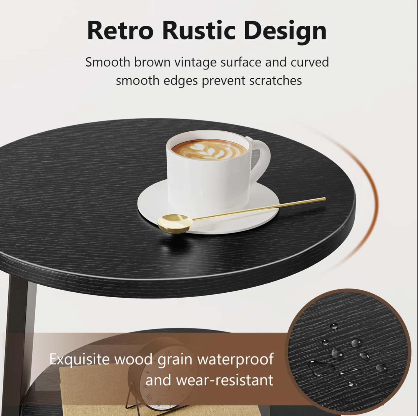 Conclave 3 Tier End Table