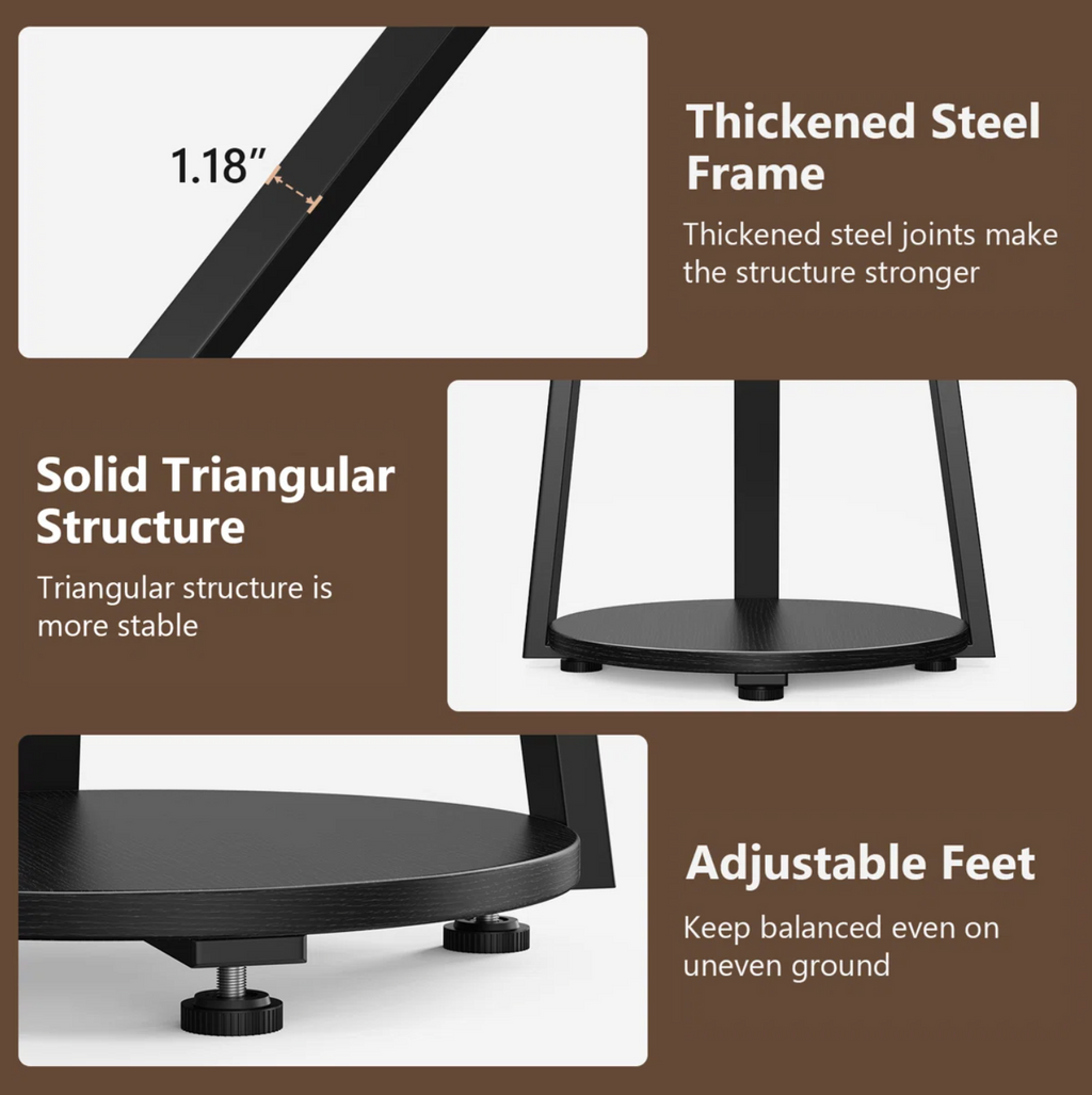 Conclave 3 Tier End Table