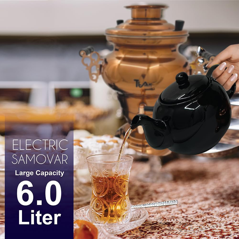 Electric Copper Persian Style Samovar