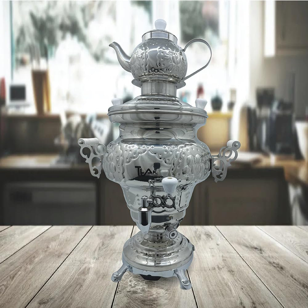 Electric Stainless Steel Persian Style Samovar