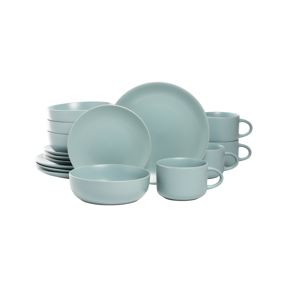 Matte 16-Piece Dinnerware Set for 4