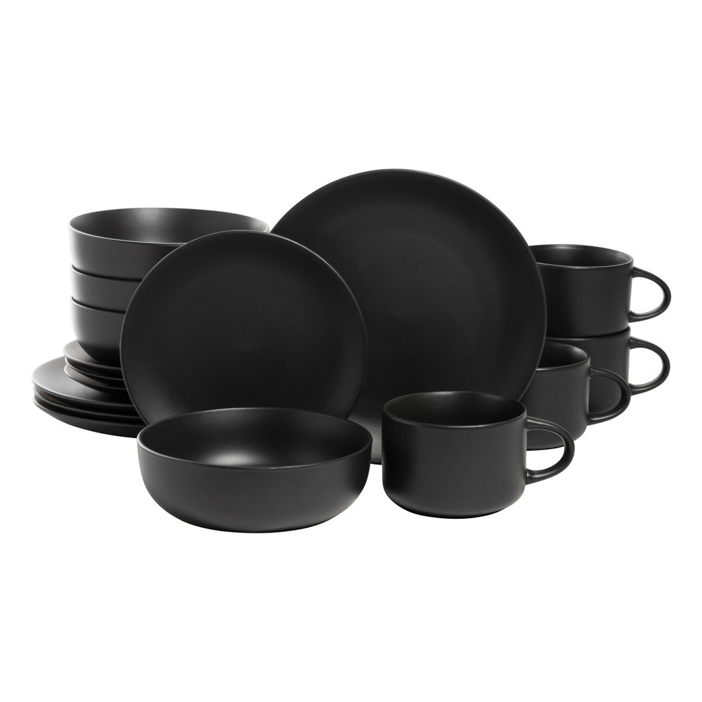Matte 16-Piece Dinnerware Set for 4