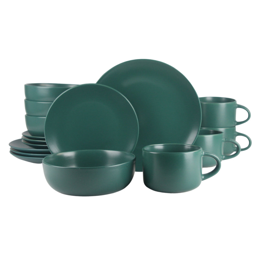 Matte 16-Piece Dinnerware Set for 4
