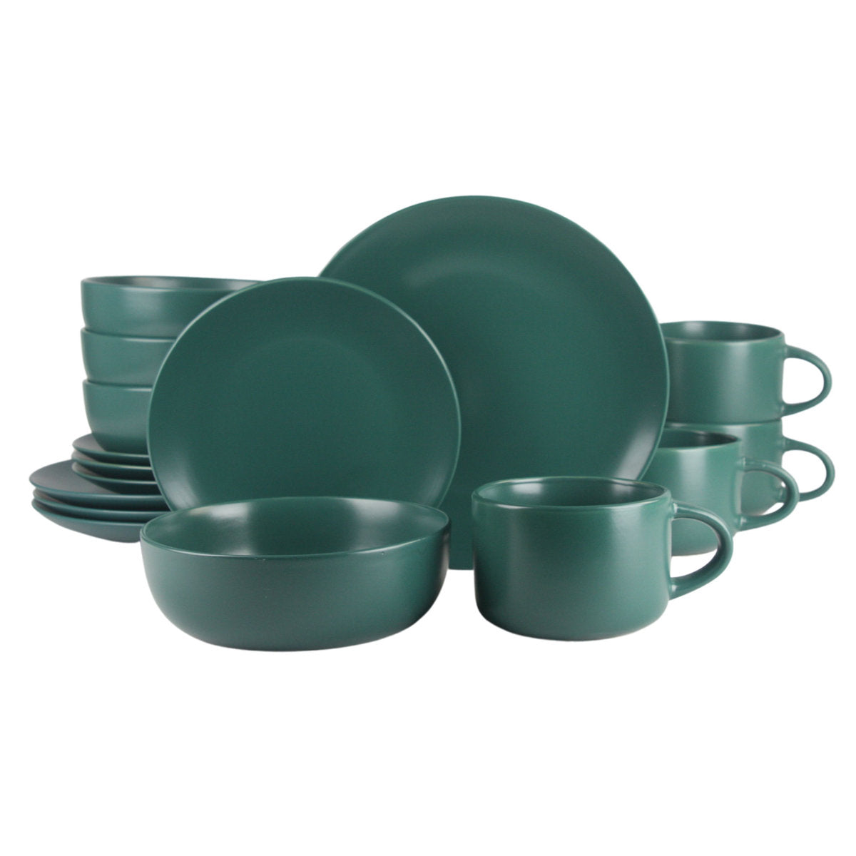 Matte 16-Piece Dinnerware Set for 4