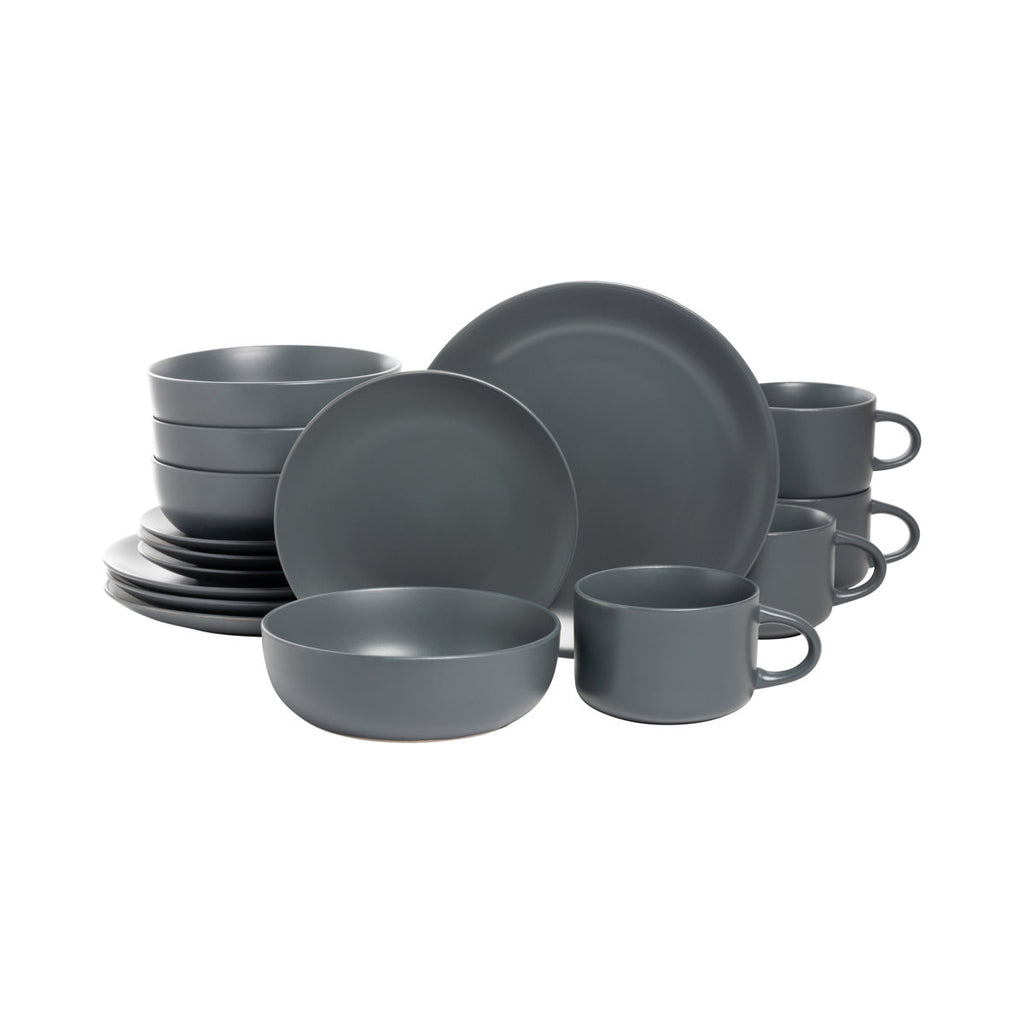 Matte 16-Piece Dinnerware Set for 4