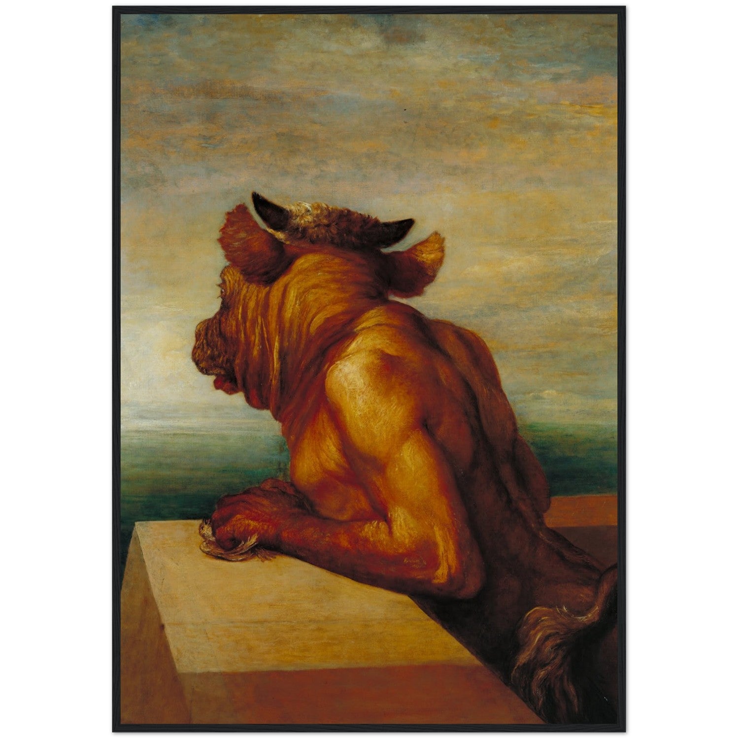 The Minotaur Print