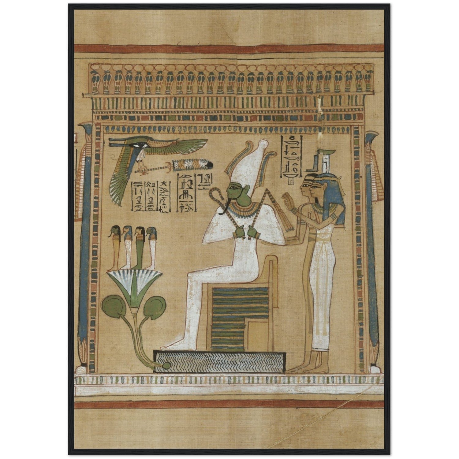 Book of the Dead Osiris Print