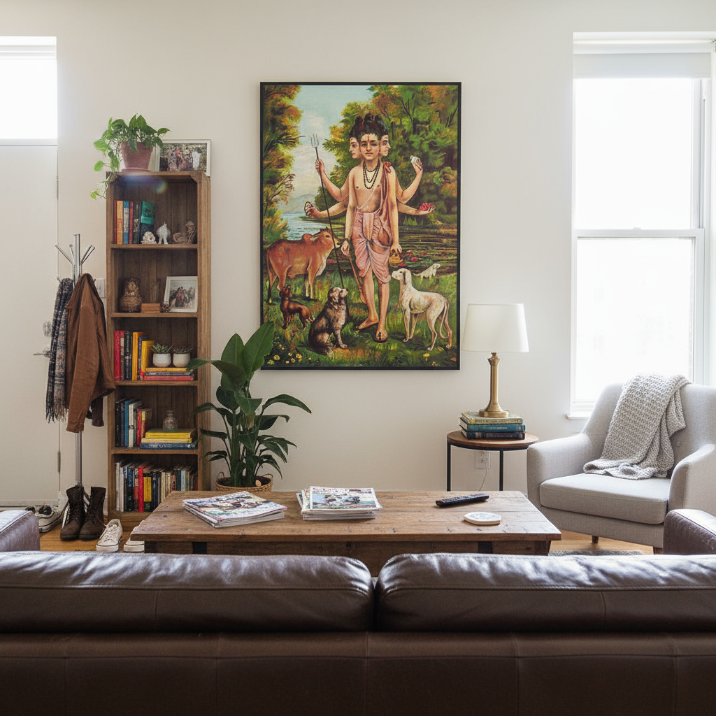 Brooklyn apartment over furniture