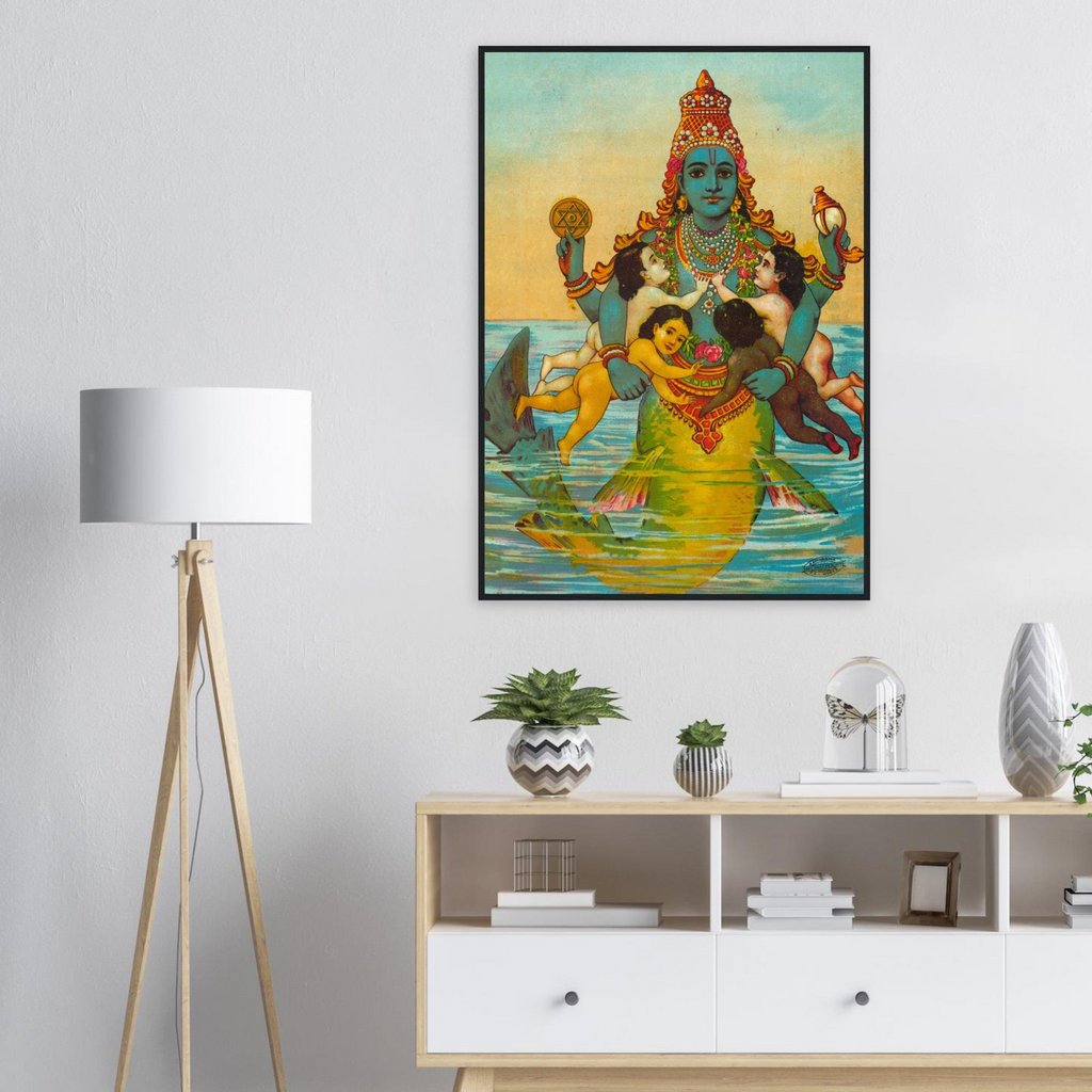 Matsya Avatar Print