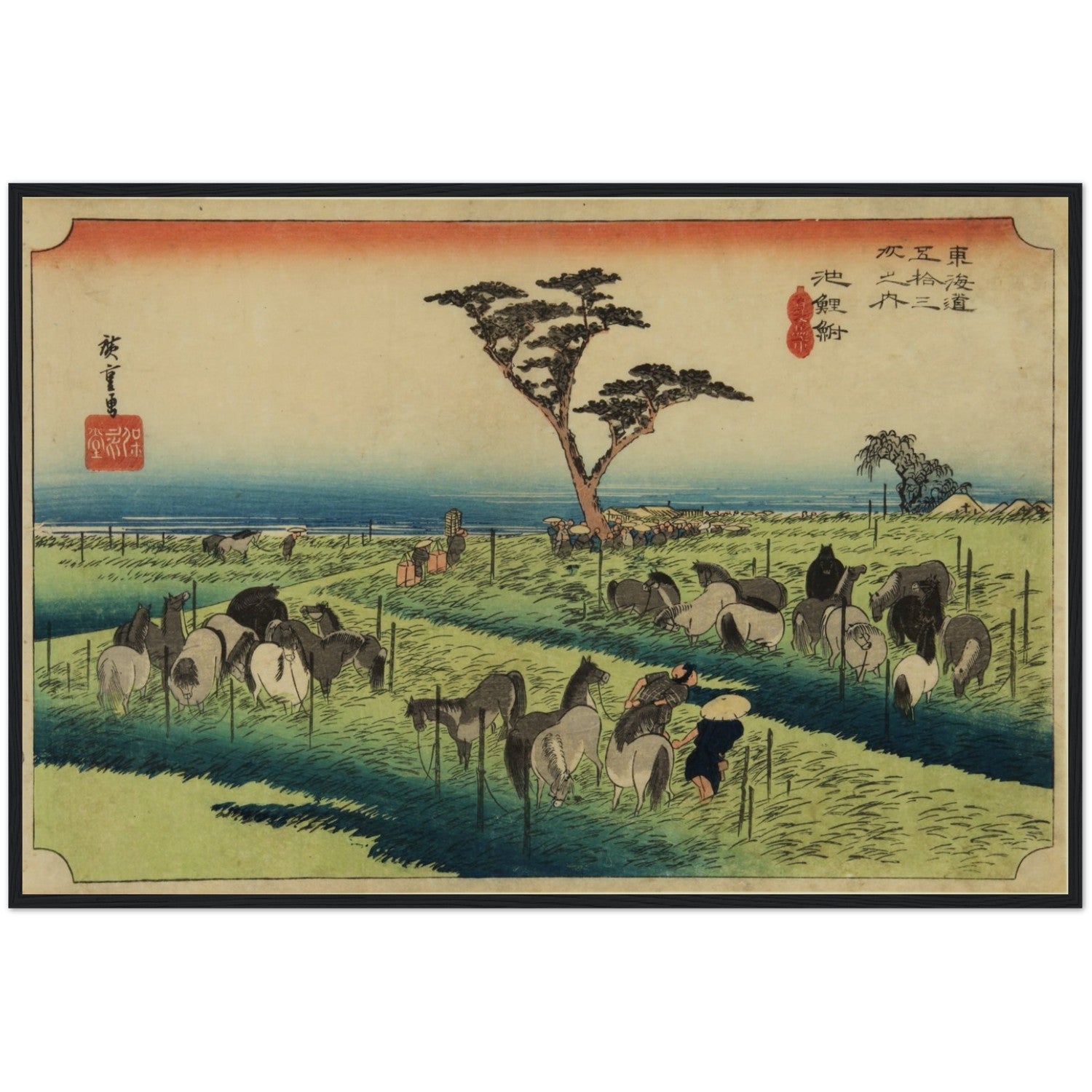A Horse Fair, Chiriu Print