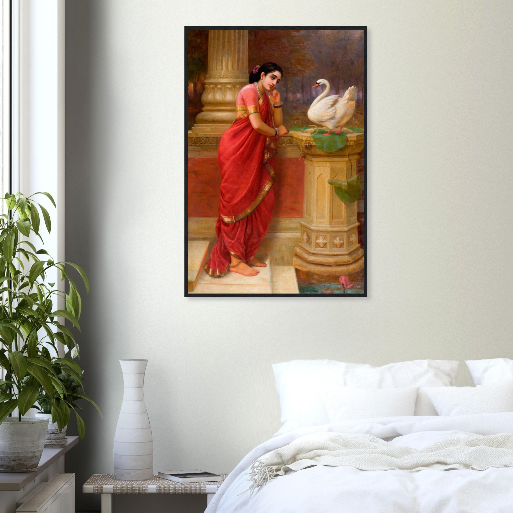 Damayanti & the Hamsa Print