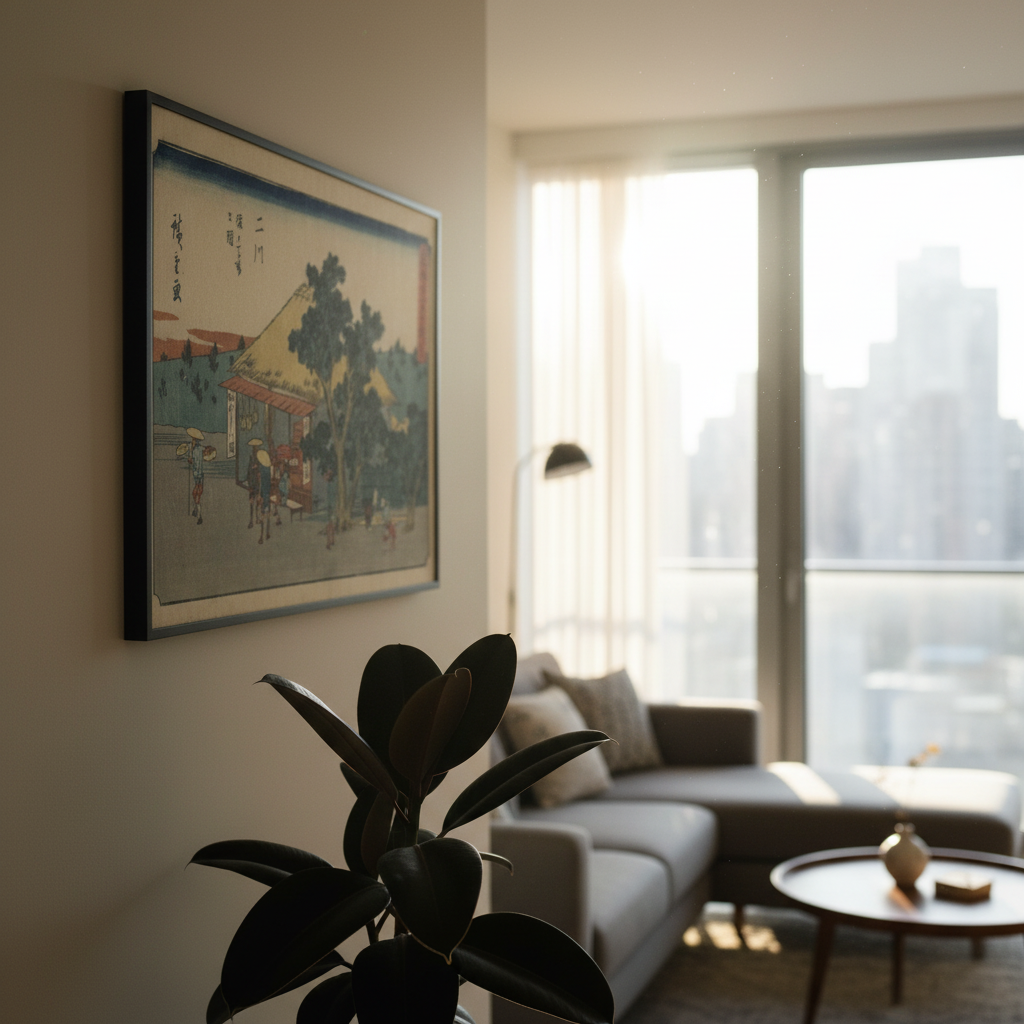 Manhattan apartment window side