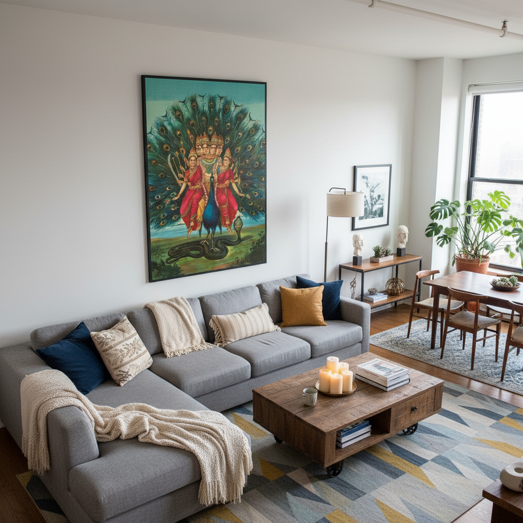 Manhattan loft high angle