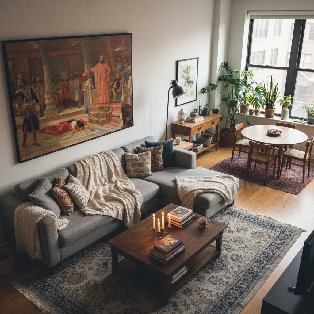 Manhattan loft high angle