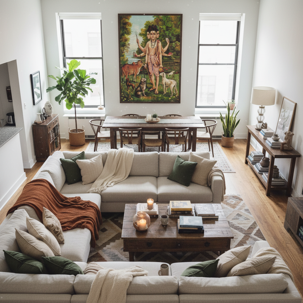 Manhattan loft high angle