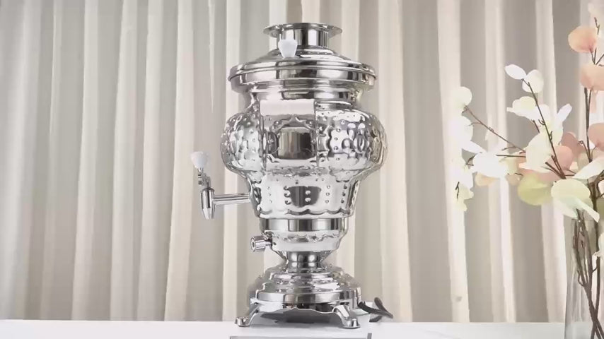 Electric Stainless Steel Persian Style Samovar