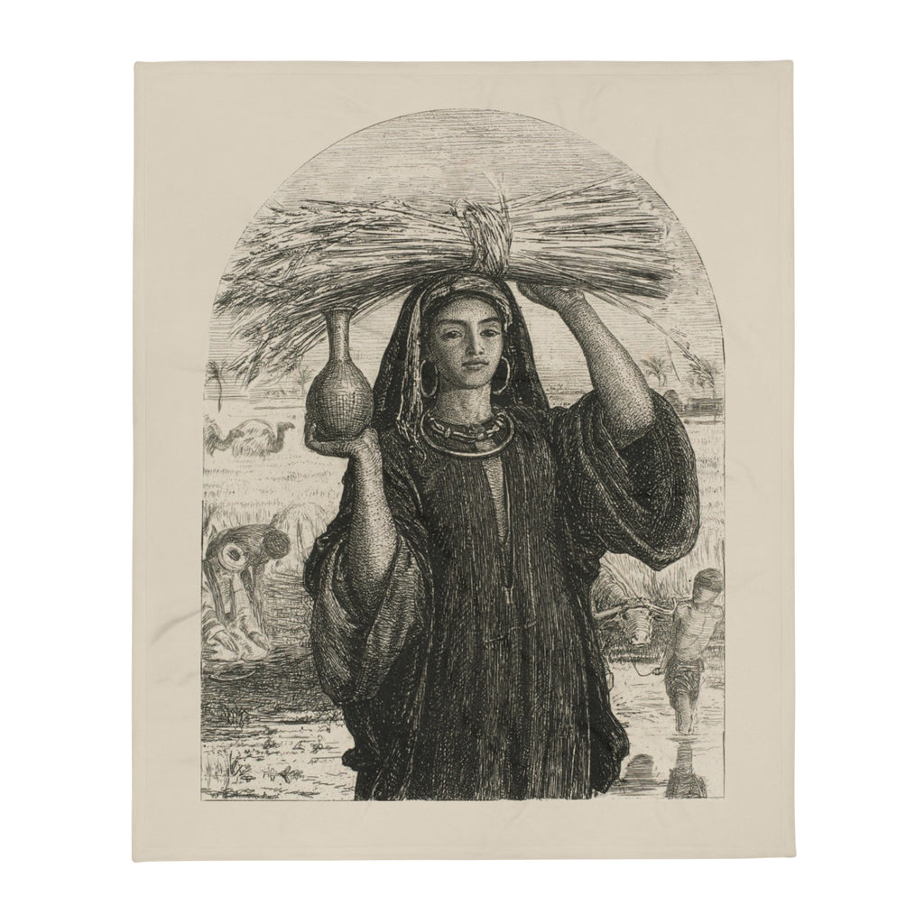 Abundance of Egypt Throw Blanket