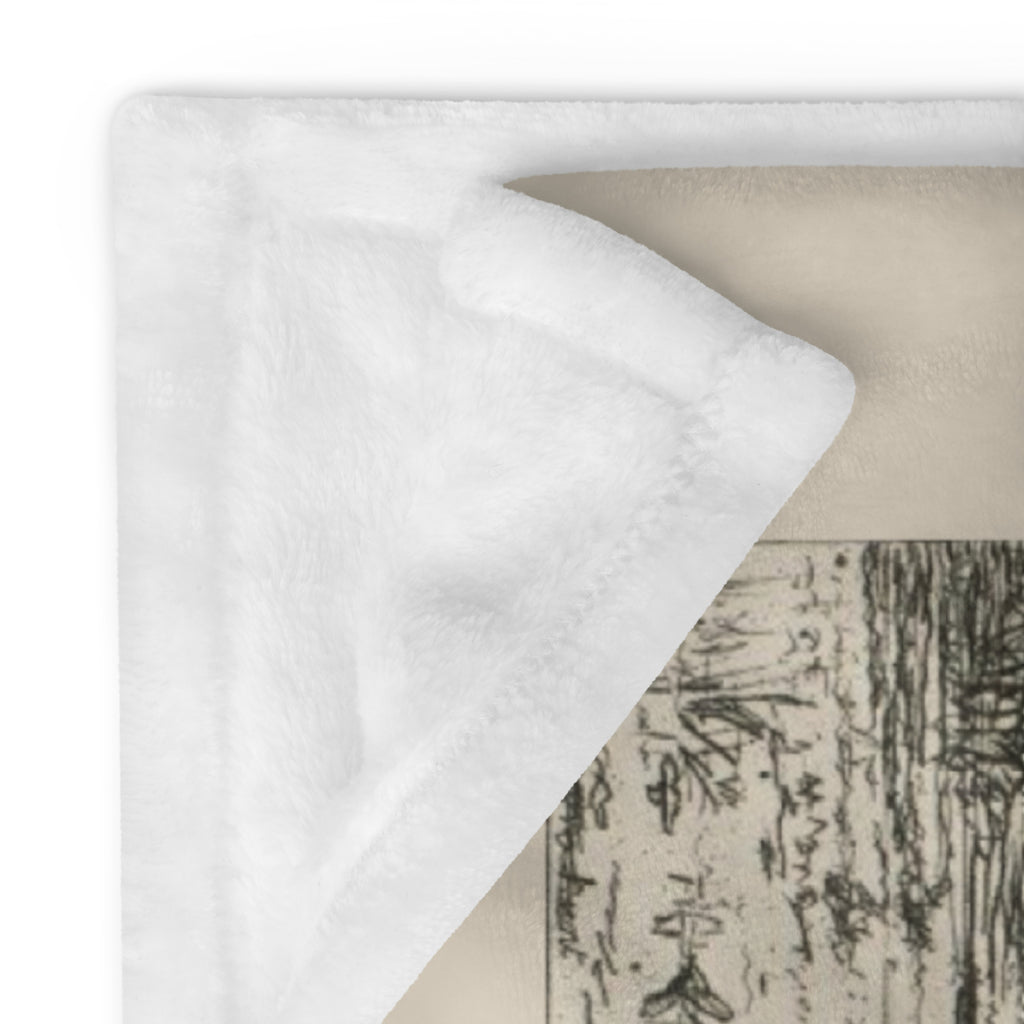 Abundance of Egypt Throw Blanket