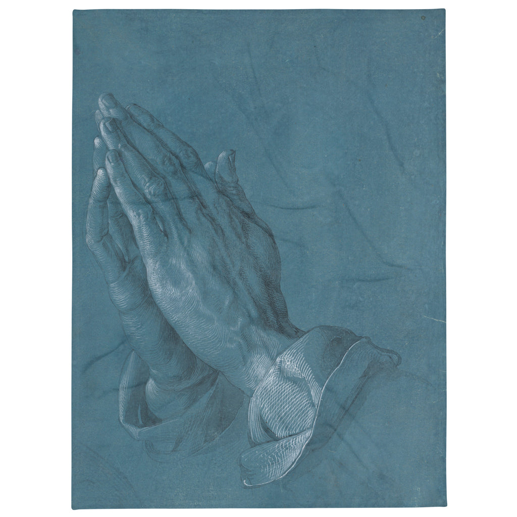 Praying Hands Throw Blanket