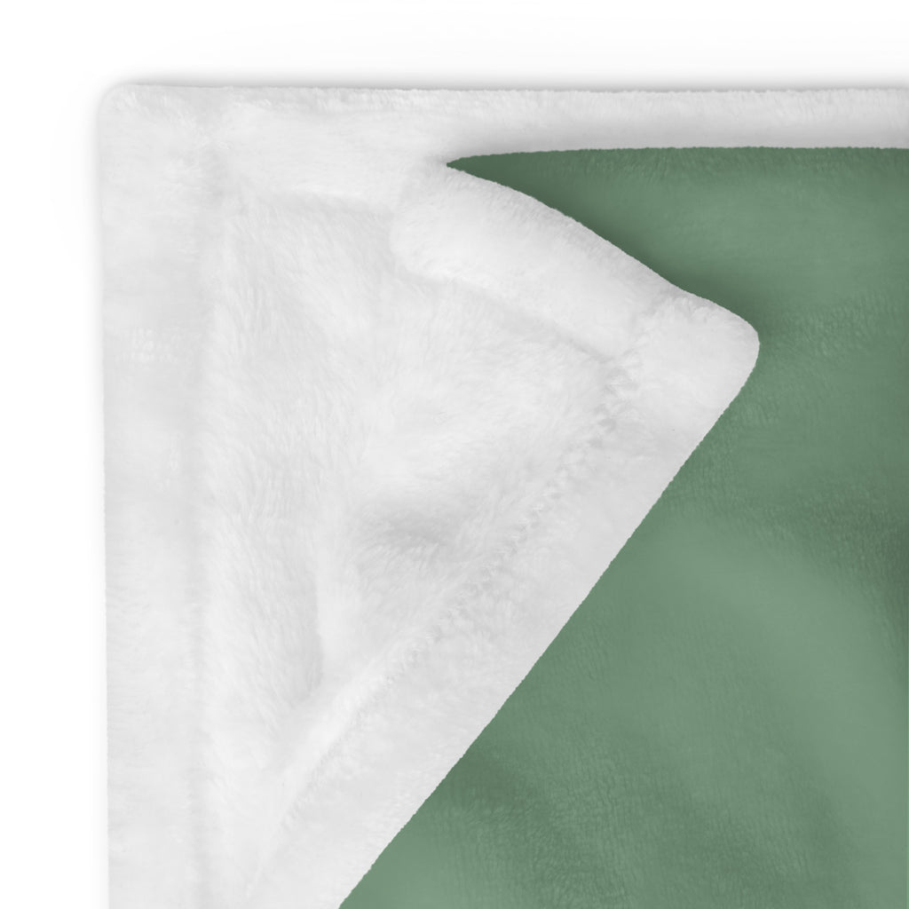 Green RA BAAZAR Throw Blanket